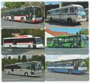 Sběratelská série kartičkových kalendáříků Autobusy 