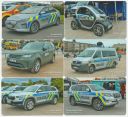 Sběratelská série kartičkových kalendáříků Policejní auta VI 