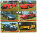 Sběratelská série kartičkových kalendáříků 80 let Ferrari 