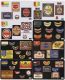 Sběratelská série kartičkových kalendáříků Miniatlas světa pivních etiket - 10. série 
