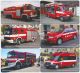 Sběratelská série kartičkových kalendáříků Požární technika - hasičská auta III 