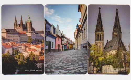 Sběratelská série kartičkových kalendáříků Toulky Prahou (t) DOPRODEJ