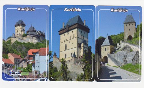 Sběratelská série kartičkových kalendáříků Karlštejn (t)