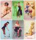 Sběratelská série kartičkových kalendáříků Pin-Up Girls (t) 
