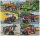 Sběratelská série kartičkových kalendáříků Traktory Zetor 