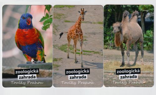 Sběratelská série kartičkových kalendáříků Zoologická zahrada