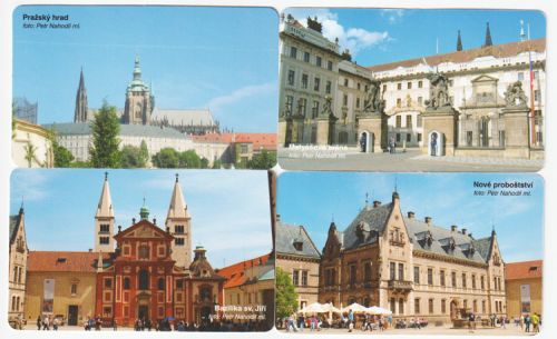 Sběratelská série kartičkových kalendáříků Toulky Prahou - Pražský hrad DOPRODEJ